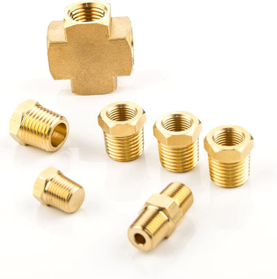 LST Adapter Verteiler Öldruck Öltemperatur-Geber or 1/8"-27NPT 1/4"-18NPT