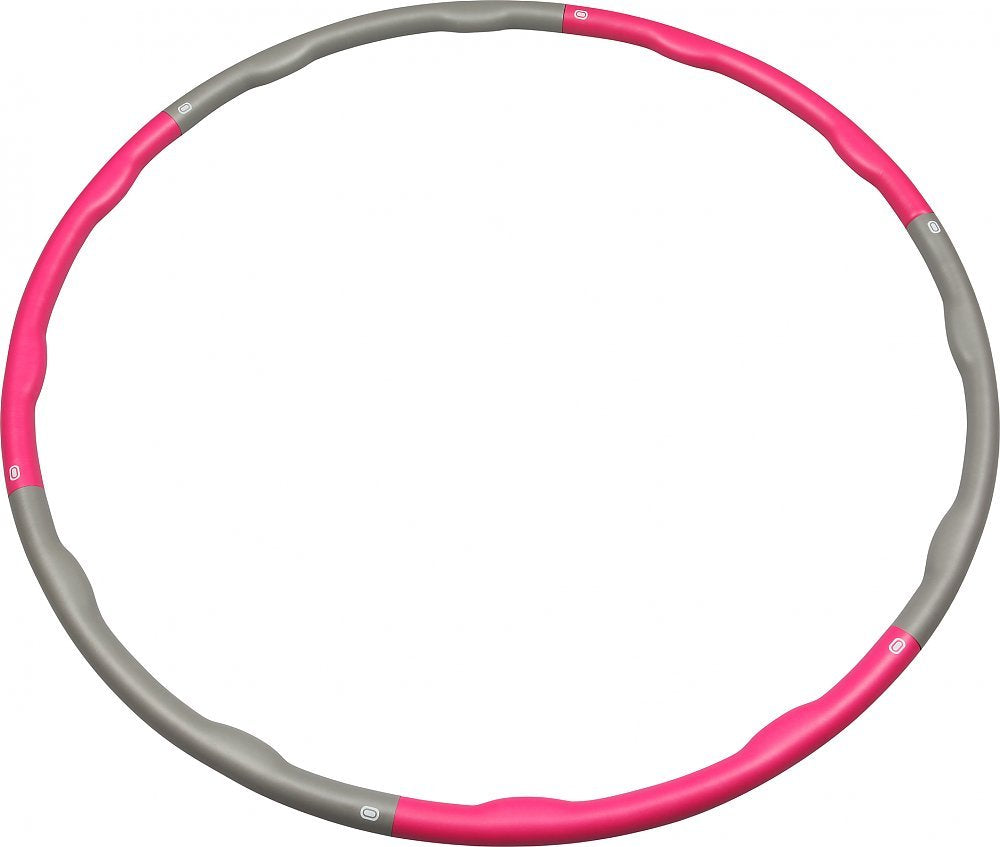 V3tec Sport 2000 Gymnastikreifen mit Gewicht,pink-gr Einheitsgrösse, Einheitsgröße