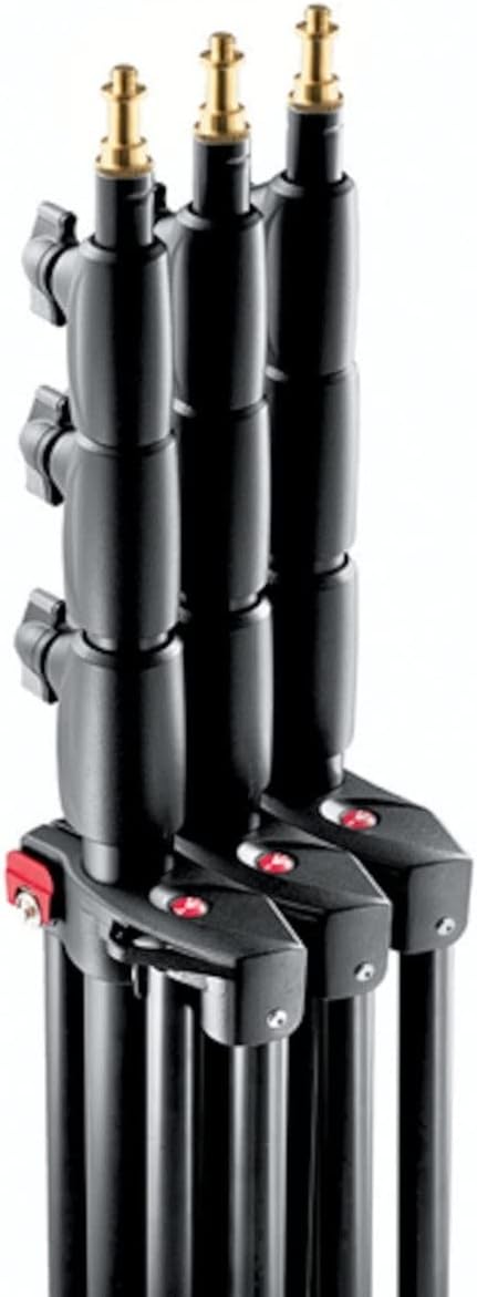 Manfrotto 3er-Pack Stativ Master Schwarz 1004BAC-3