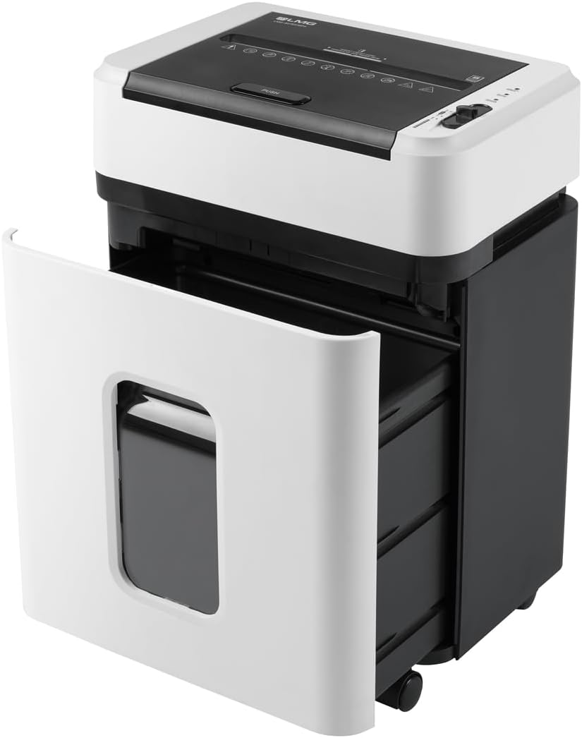 LMG Autofeed Aktenvernichter LMG-AUTO110P4 – Automatischer Papiereinzug 110 Blatt &amp; Manuell 8 Blatt