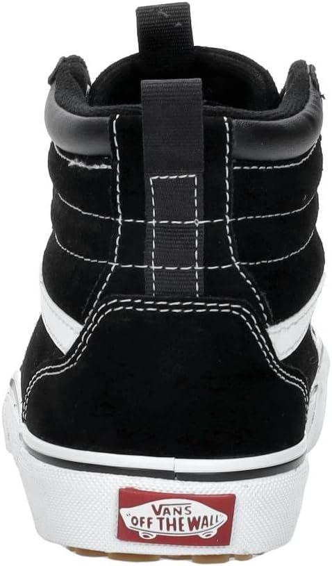 Vans Unisex Kinder Filmore Hi Vansguard Sneaker 28 EU Suede Black White, 28 EU Suede Black White