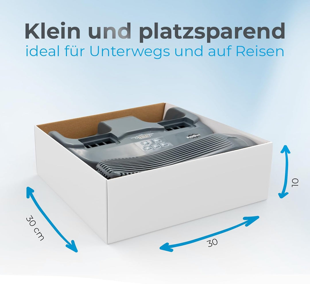 Schuhtrockner elektrisch - Antibakteriell mit [AKTIVSAUERSTOFF] zur Desinfektion Schuhwärmer Stiefel