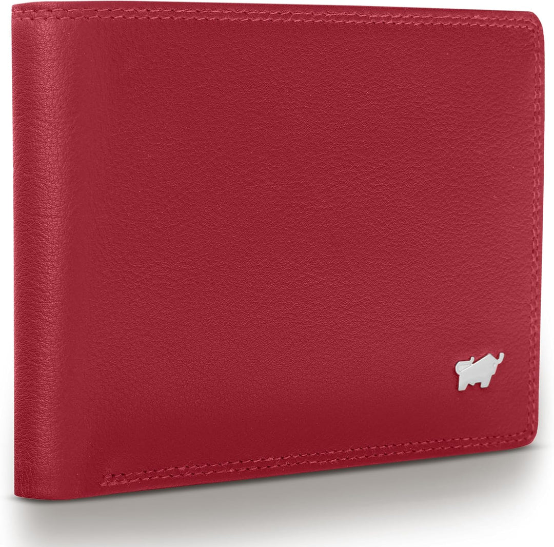 BRAUN BÜFFEL Damen Geldbörse aus echtem Leder Golf 2.0 - Trifold - Portemonnaie für Frauen - 8 Karte