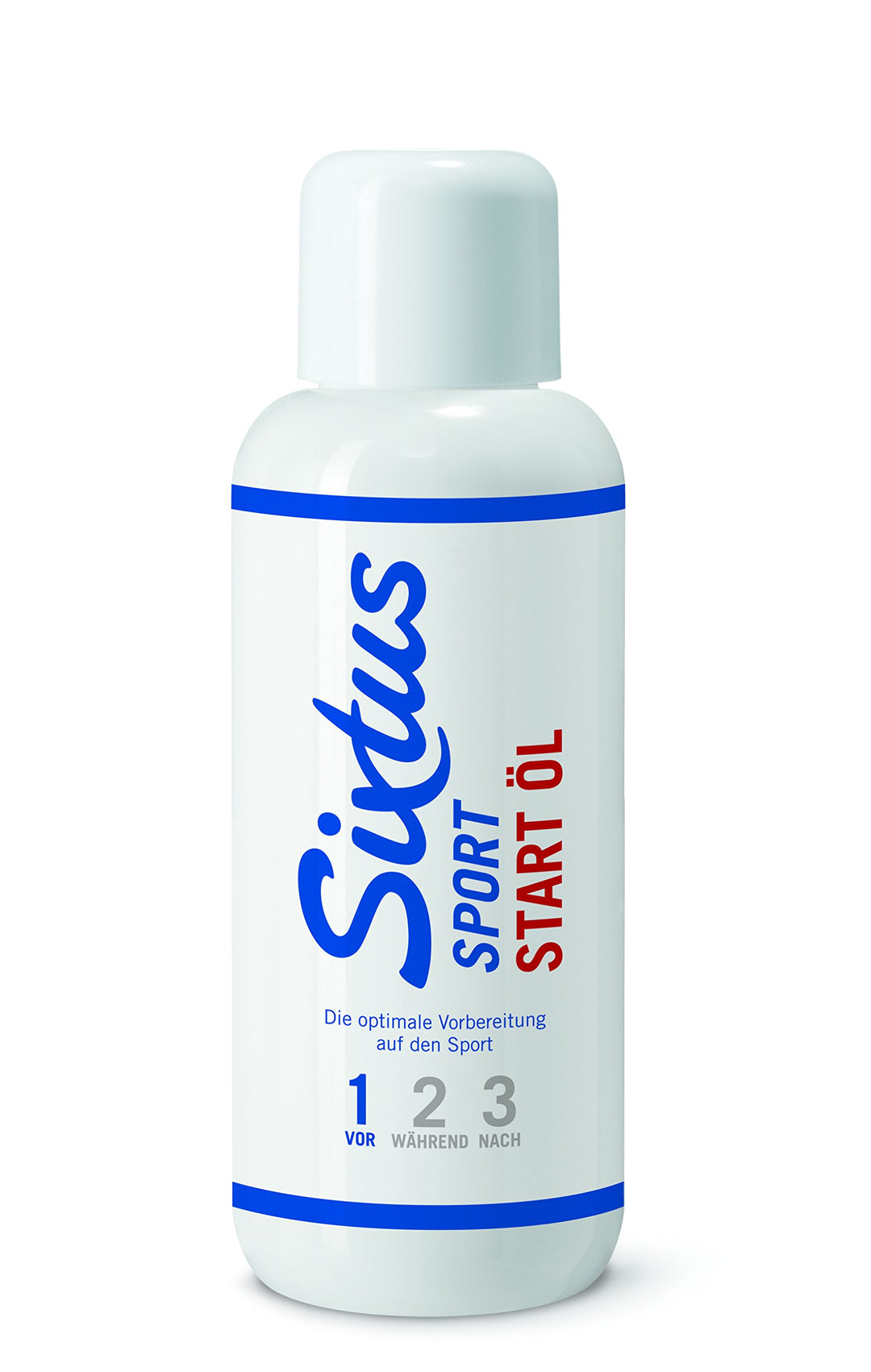 Sixtus Sport Start Öl wärmt die Muskulatur für die Aufwärmphase, 100 ml