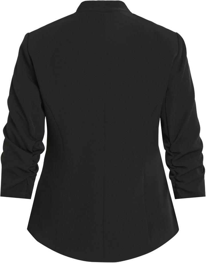 Vila Damen Blazer 36 Schwarz, 36 Schwarz