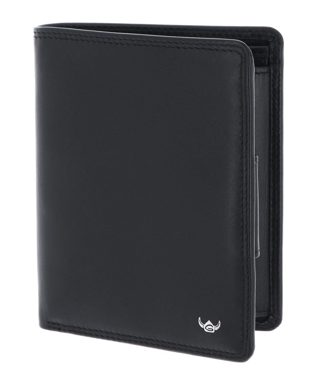 Golden Head Polo RFID Protect Kombischeintasche 12 cm schwarz, Schwarz