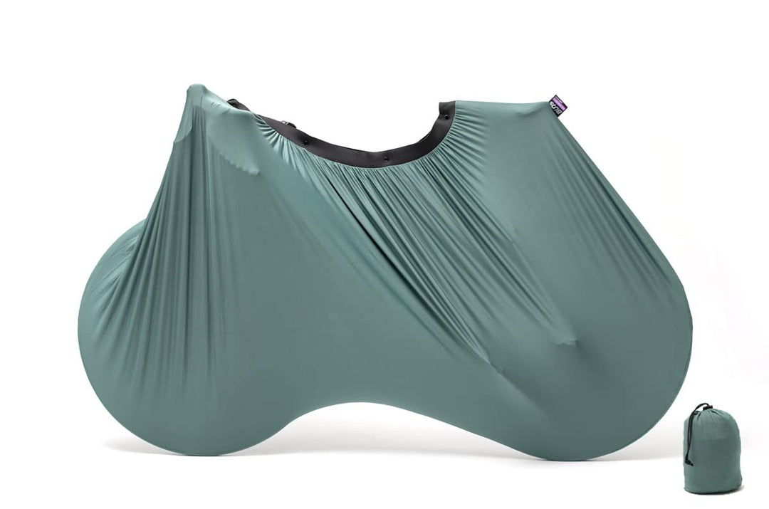 BUDS ULTIMATE BAG Fahrradhülle, dehnbar, Grösse S/M Grün, Grün