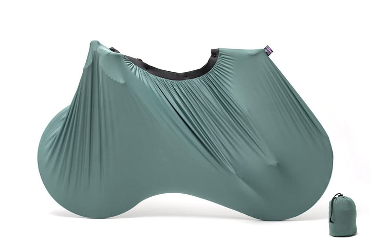 BUDS ULTIMATE BAG Fahrradhülle, dehnbar, Grösse S/M Grün, Grün