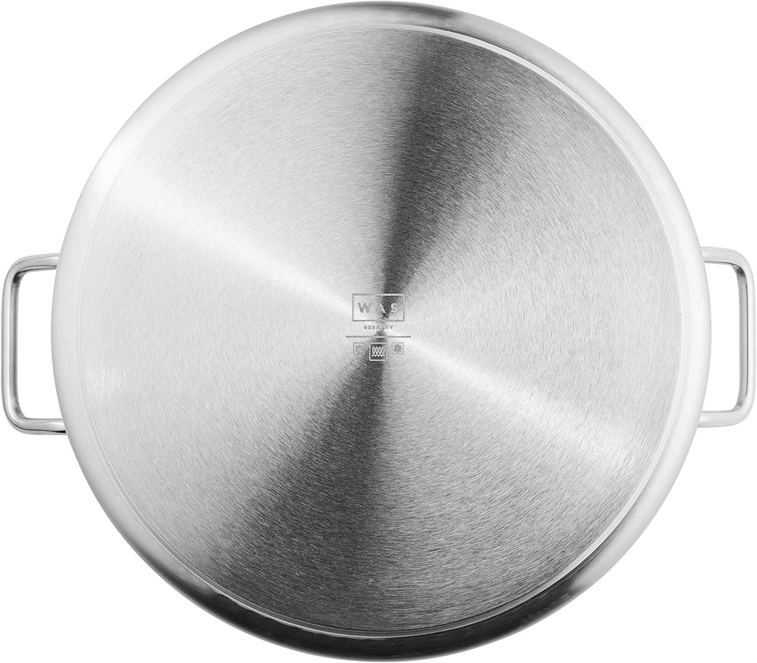 Bratentopf Cookware 21, Ø 40 cm, Chromnickelstahl 18/10 40 cm Grau, 40 cm Grau