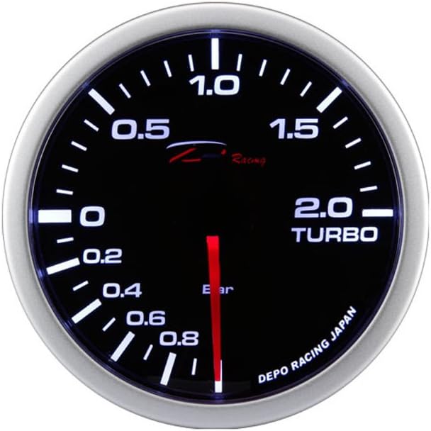 Depo Racing WA-Series Instrument - Turbodrück +2,0>1 bar - 52mm