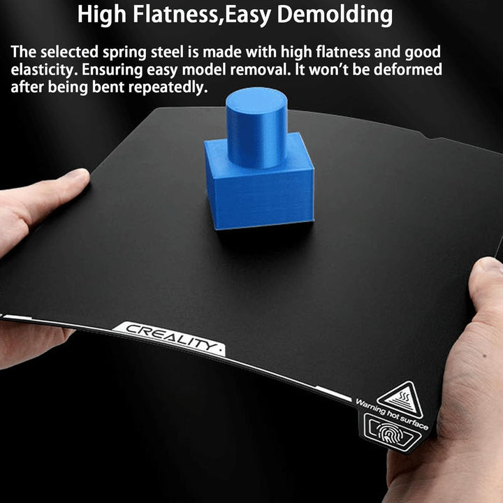 Creality Epoxid Harz Bauplatte für K1 Max, 3D Drucker, Doppelseitige Epoxid Harz Partikelbeschichtun