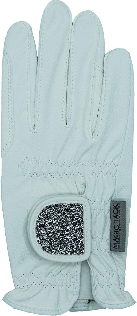 haukeschmidt Unisex Reithandschuh A Touch of Magic Schwarz 8, Schwarz 8