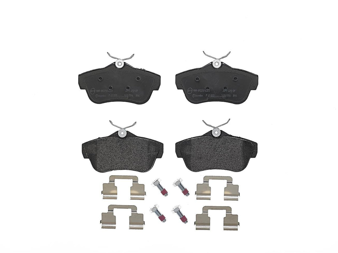 Brembo P 61 095 Bremsbelagsatz, Scheibenbremse - (4-teilig)