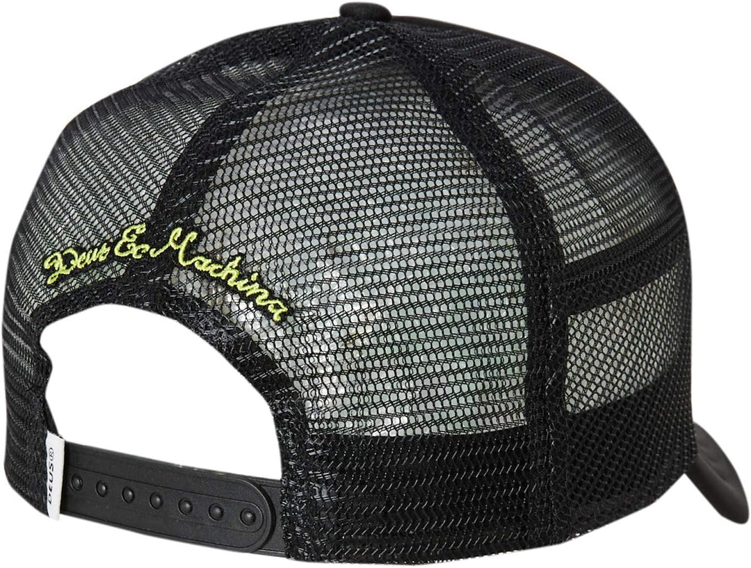 Deus Capper Trucker Cap - Black
