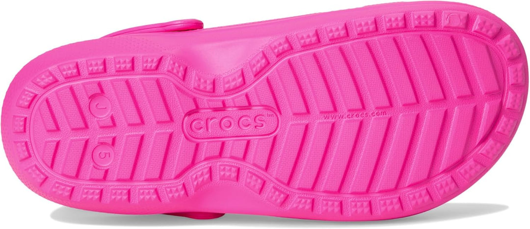 Crocs Unisex Kinder Classic Lined Clog K 28 EU Rose, 28 EU Rose