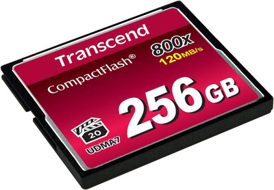 Transcend 256GB CompactFlash 800 Speicherkarte TS256GCF800 256GB CF800x, 256GB CF800x