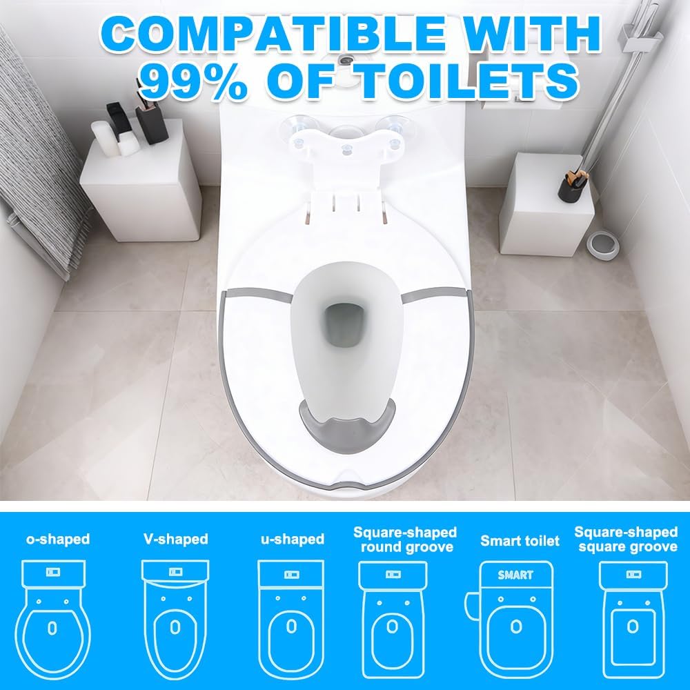 Faltbarer Toilettensitz Kinder, Kinder Toilettensitz, Tragbarer WC Sitz Kinder, Universal Klositz fü
