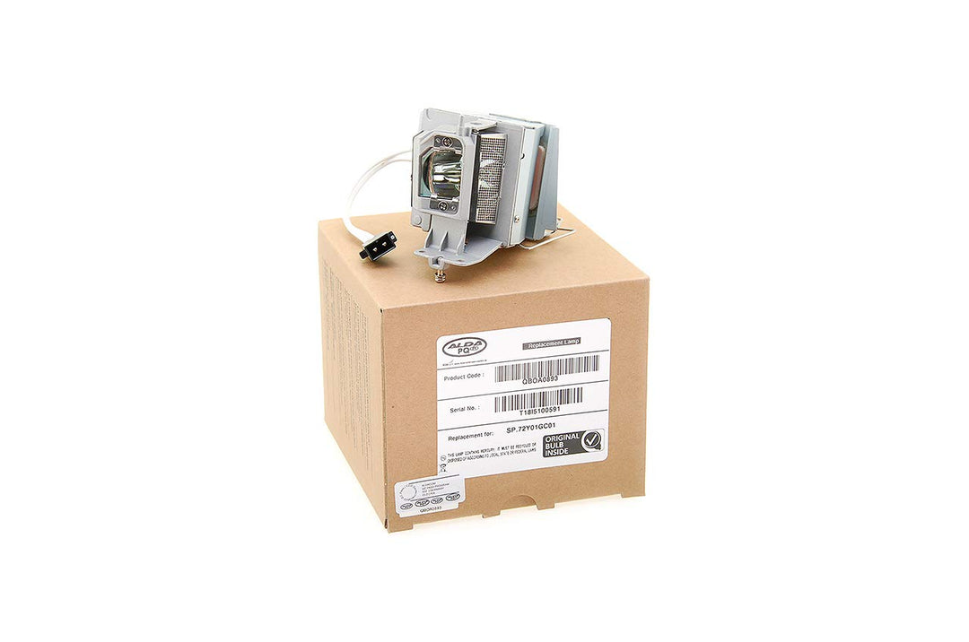 Alda PQ Professionell, Beamerlampe kompatibel mit SP.72Y01GC01 für OPTOMA DU400, EH416, W416, WU416,