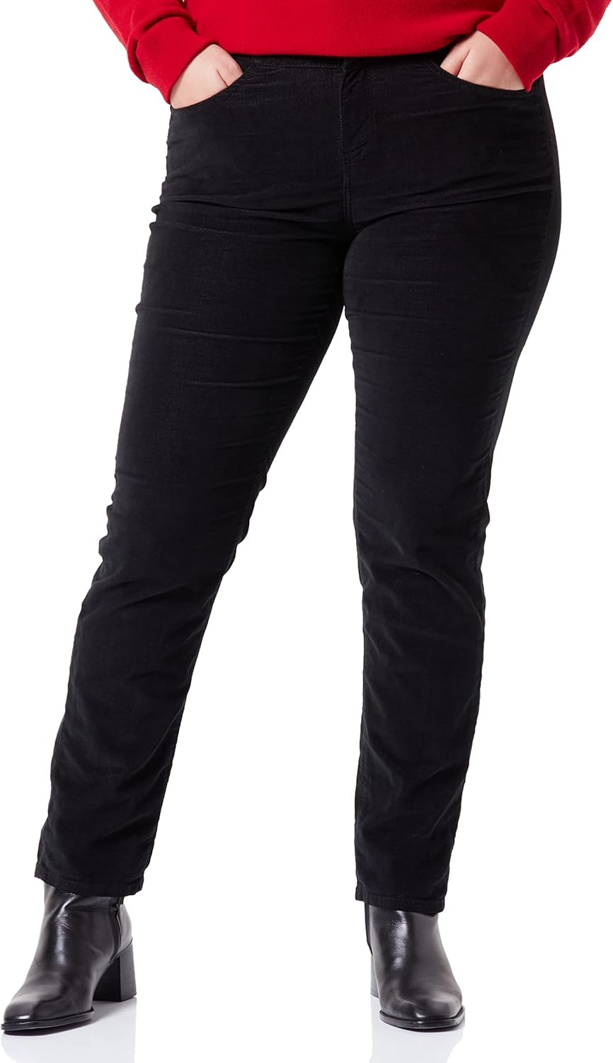 BOSS Damen Jeans_Trousers Fran STR Mr C 1.0 27 Black1, 27 Black1