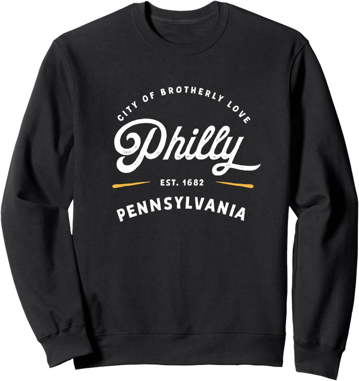 Rustic Philly Classic Philadelphia Pennsylvania 1682 Gift Sweatshirt