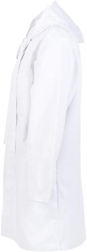 Planam Grösse 4XL Damen Food Herren Fleischträgermantel reinweiss Modell 5390 Reinweiss 4XL, Reinwei