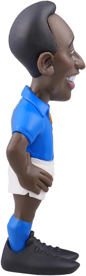 MINIX - Fussball Stars #110C – Brasilien Set 2 – Fussball Legend Pele – Sammelfigur, 12 cm