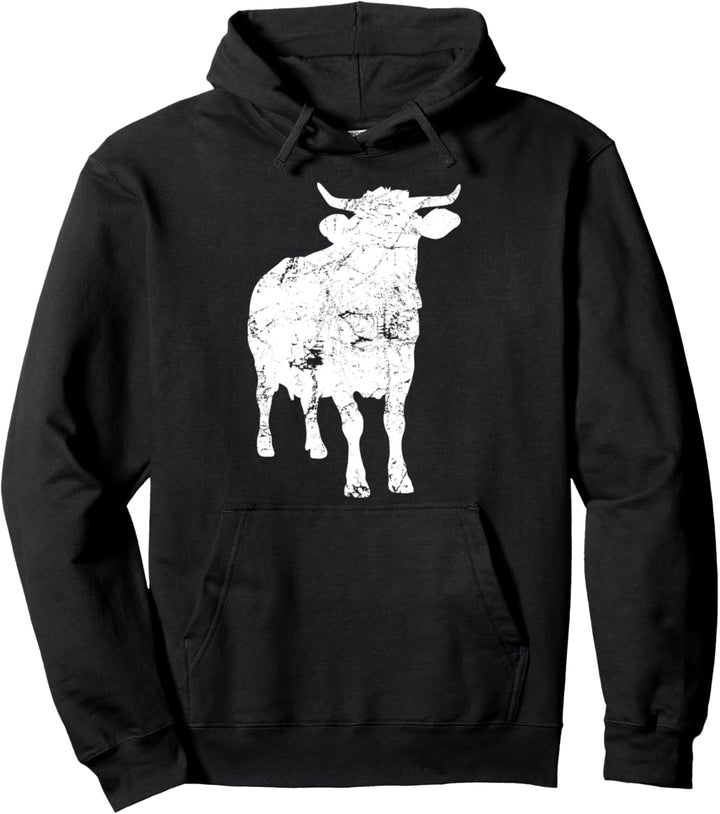 Kühe Landwirt Bauer Kuh Rinder Landwirtschaft Milchbauer Pullover Hoodie
