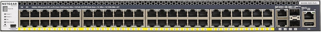 NETGEAR GSM4352PA-100NES M4300 52-Port Gigabit PoE plus Switch