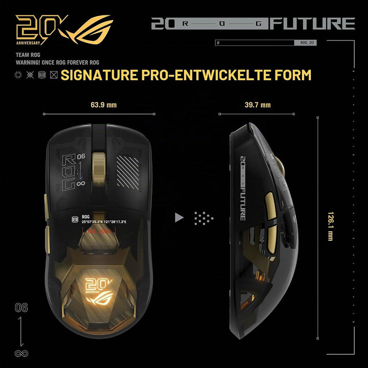 ASUS - Souris Gaming ROG Harpe II Extreme Edition 20
