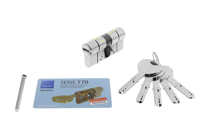 Workshops escoriaza u. (Tesa) t7554040 N – Zylinder SEG 40 x 40 mm T70 Lenkradfernbedienungsadapter