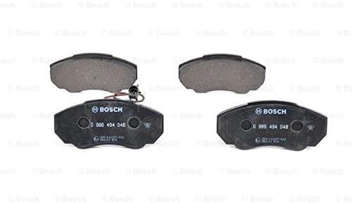 Bosch BP416 Bremsbeläge - Vorderachse - ECE-R90 Zertifizierung - vier Bremsbeläge pro Set