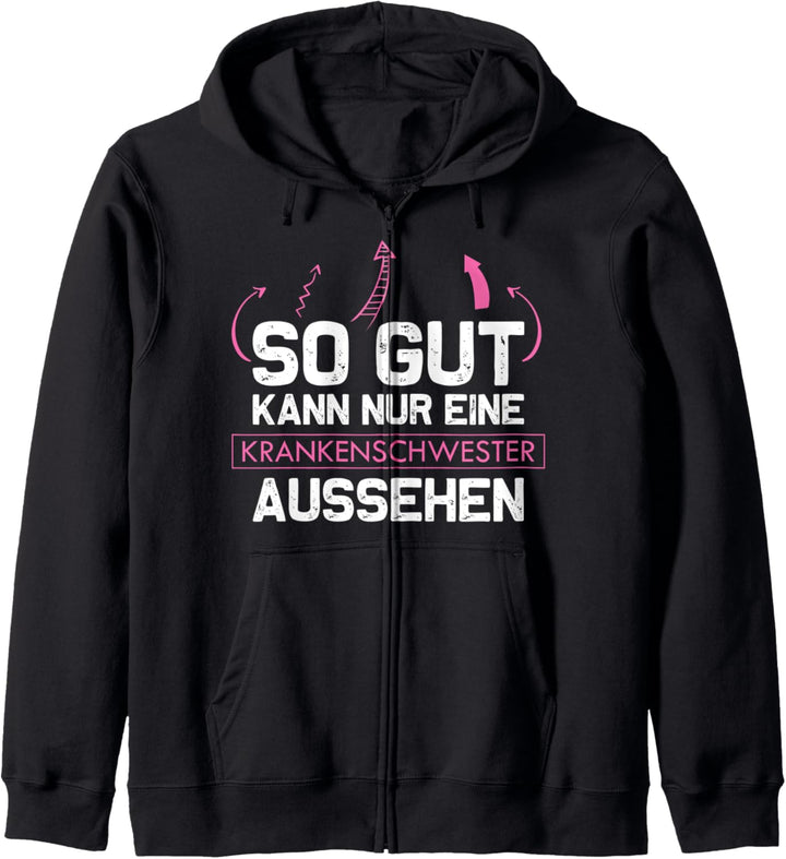 Lustiger Spruch Für Krankenschwester Kapuzenjacke