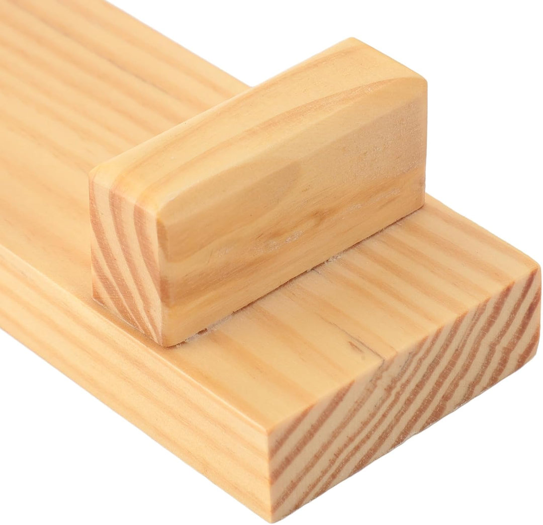 TOPINCN Holz Sushi Pressform, Rechteckige Reisrollenform, Sushi -Formungsschachtel, Sushi Maker -Wer