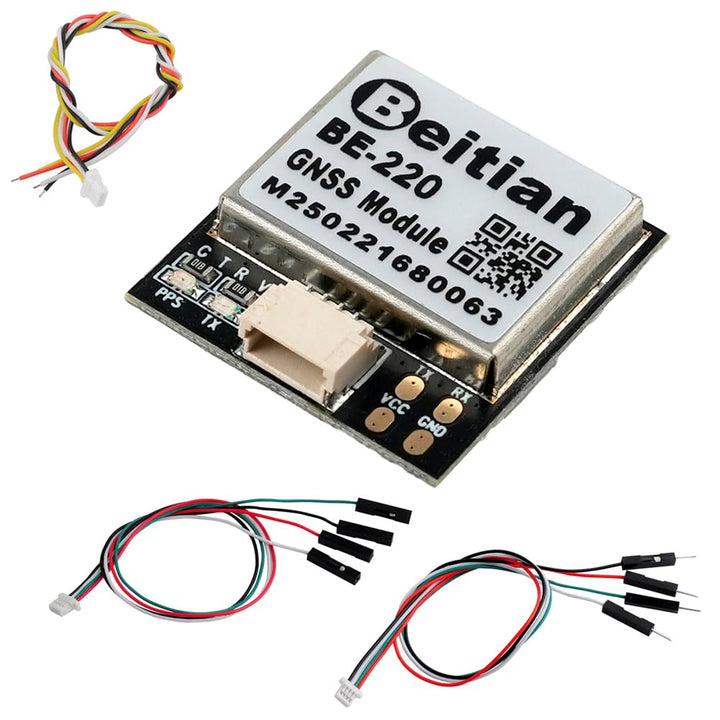 DIYmalls BE-220 GPS-Empfängermodul TTL 10th Chip 38400bps für Arduino FPV Flugzeug CC3D Flugsteuerun