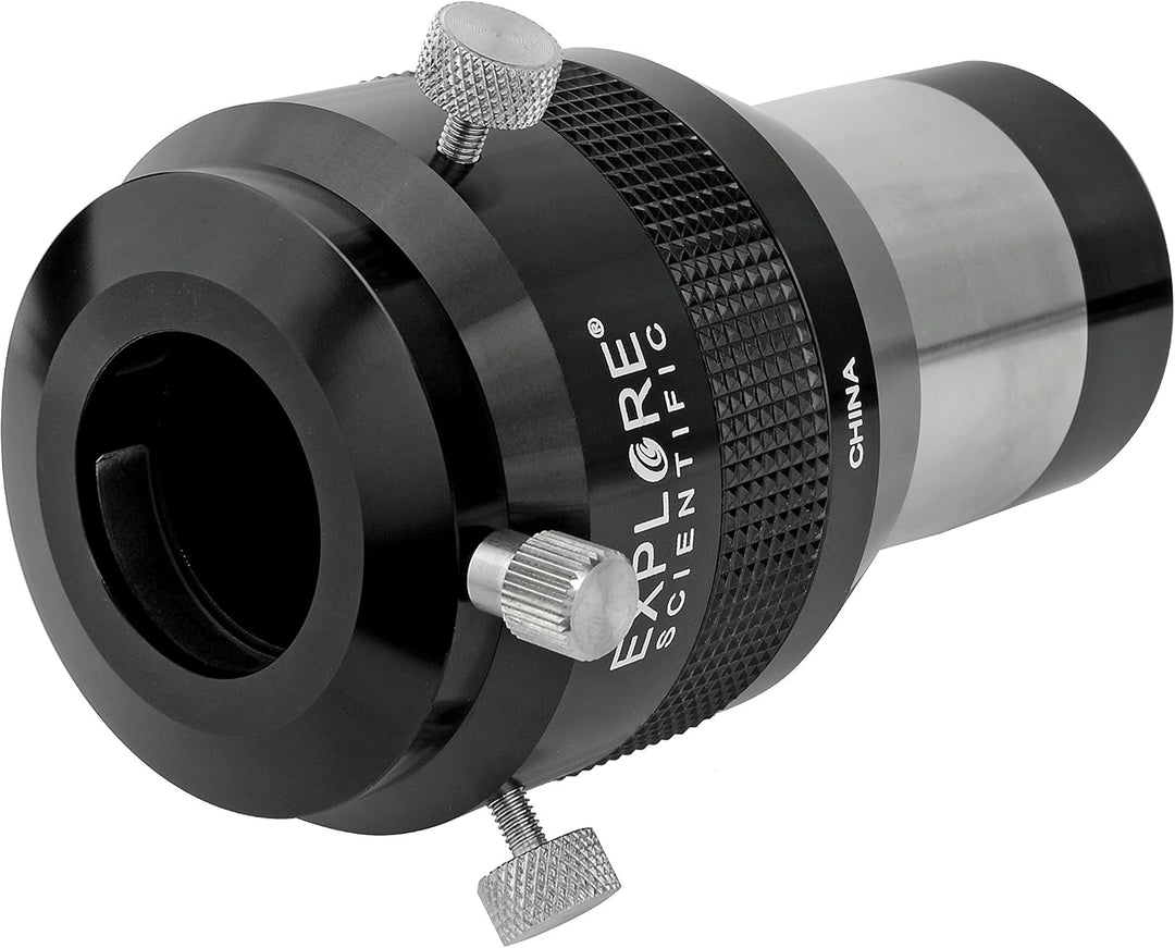 Explore Scientific Fokal Extender 2x 50,8mm/2 Zoll Barlowlinse zur Erhöhung der Brennweite für Teles