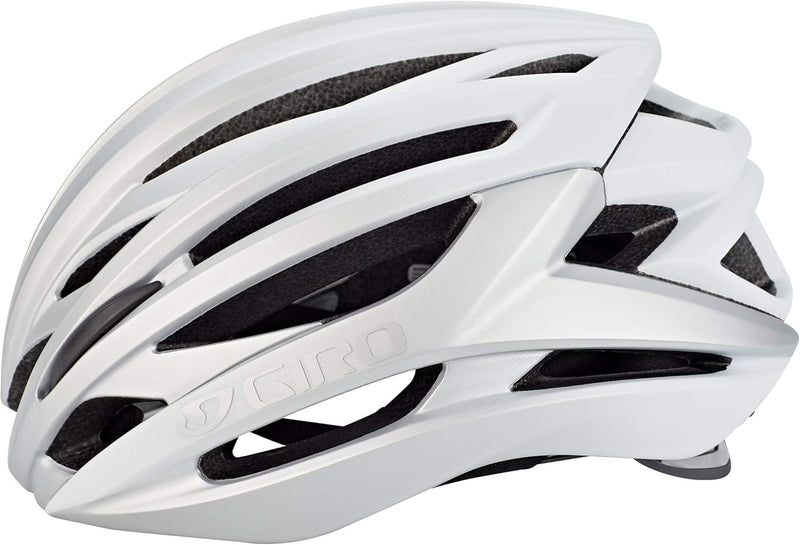 Giro Unisex – Erwachsene Syntax Fahrradhelm Road S | 51-55cm Matte White/Silver, S | 51-55cm Matte W