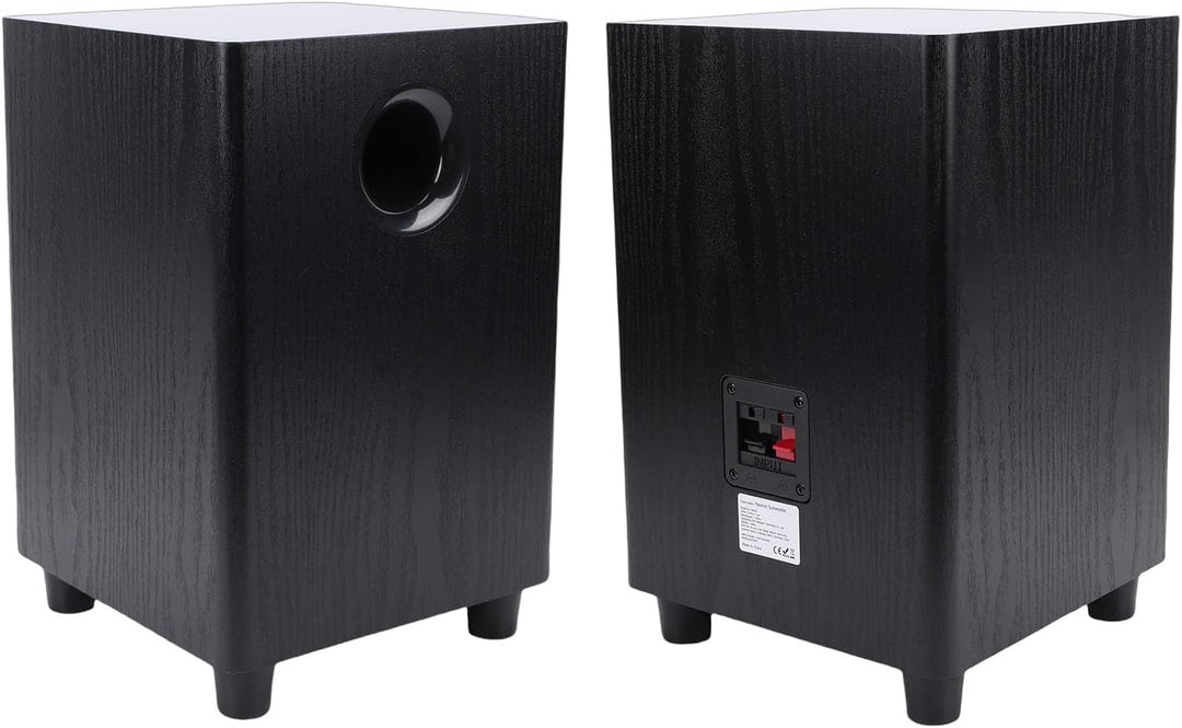 Annadue 100 W Heim Subwoofer, 6,5 Zoll 100 W Leistung, Starker Bass, Kraftvoller Sound, Passiver Sub