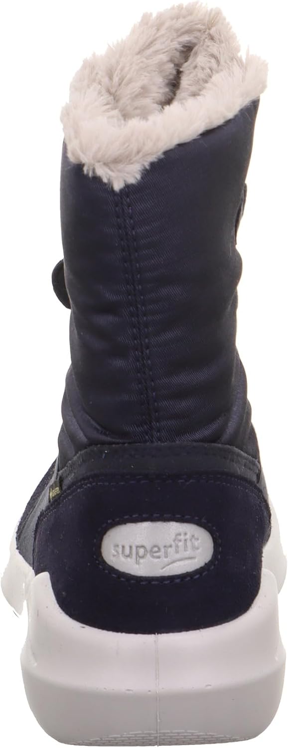 Superfit Mädchen TWILIGHT warm gefütterte Gore-Tex Schneestiefel 33 EU Schmal Blau 8020, 33 EU Schma