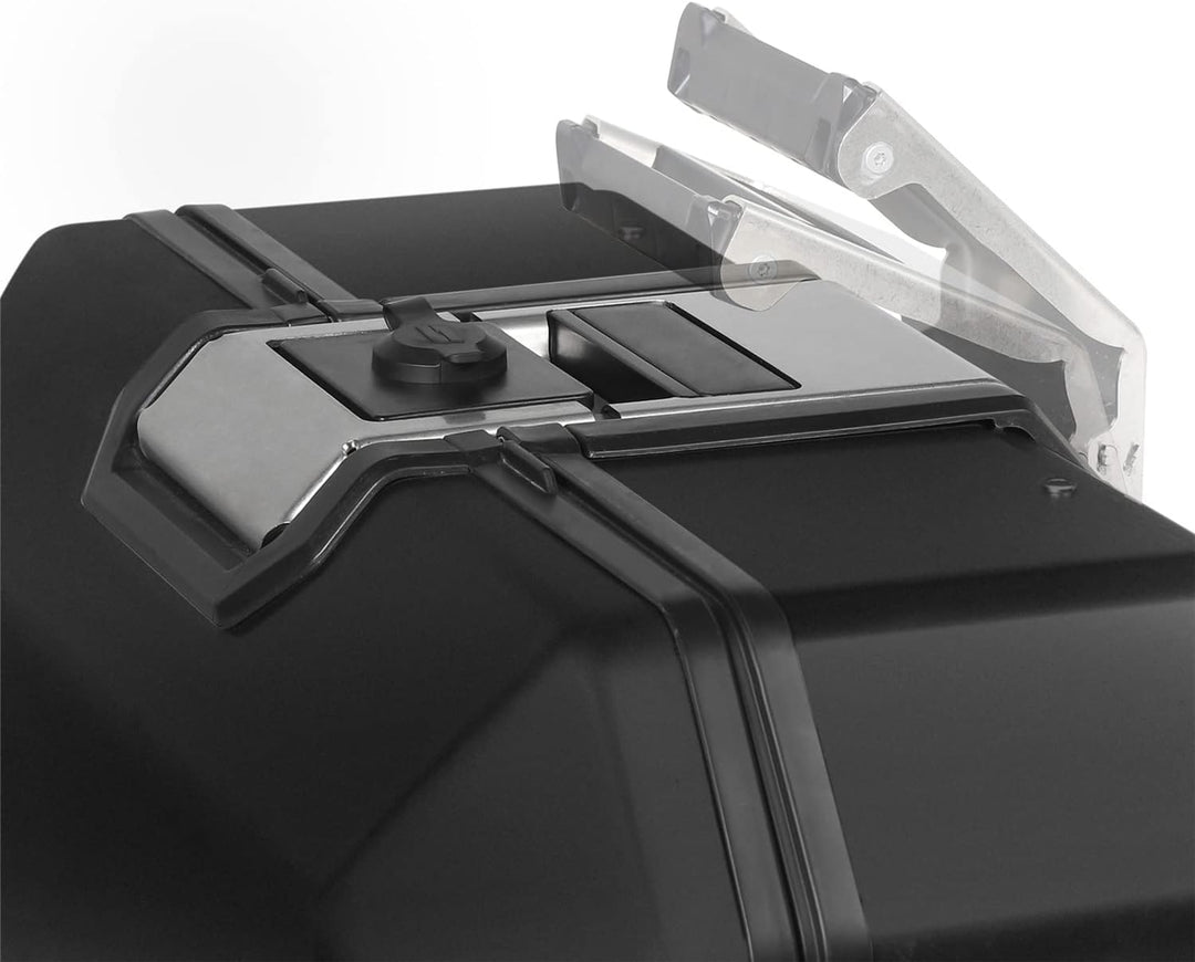 SHAD D0tr48100b - Kofferraum Koffer Motorrad gepäck tr48 Terra Black Edition Black Aluminium, Black