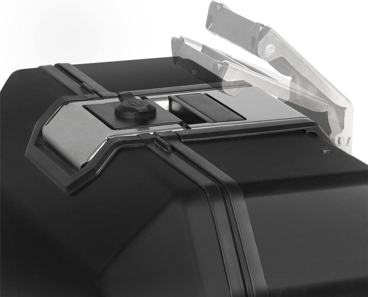 SHAD D0tr48100b - Kofferraum Koffer Motorrad gepäck tr48 Terra Black Edition Black Aluminium, Black