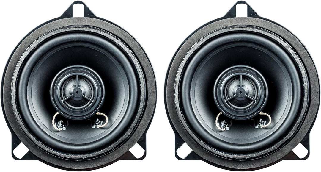 PG Audio BM-4, 10 cm Koaxial Lautsprecher passend für BMW 1er (E81, E82, E87, E88), 3er (E90, E91, E