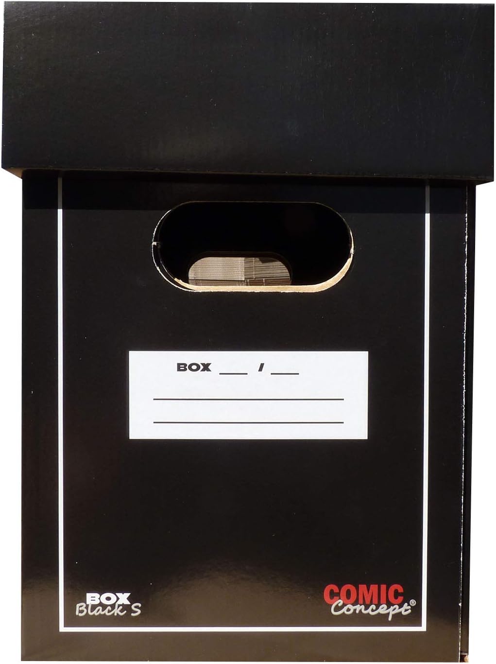 Comic Concept Set 10x Premium Comic Box (kurz) schwarz