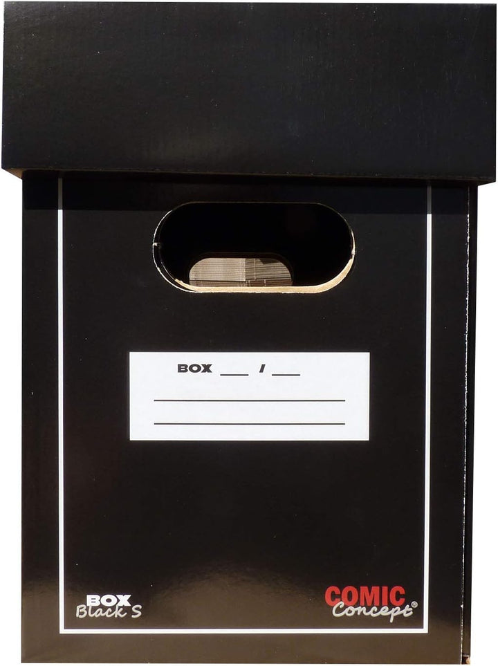 Comic Concept Set 10x Premium Comic Box (kurz) schwarz