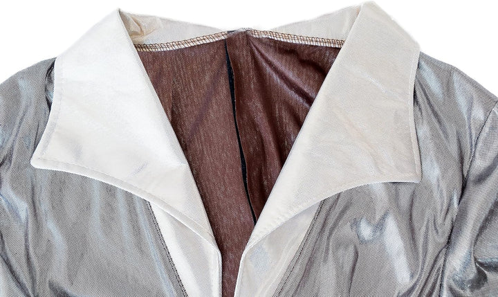 Atosa 10441 - Verkleidung Disco grau-silber Damen, Grösse 34-36, Grösse 34-36