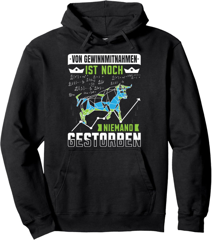 Aktien Börse Trader Investor Pullover Hoodie