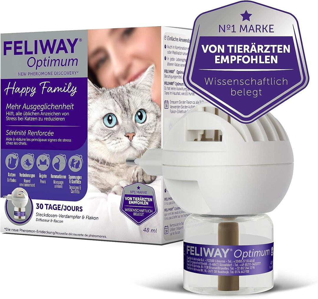 generisch Feliway Optimum Start-Set von Ceva - Doppelpack - 2 x Stecker & 2 x 48ml Flakon