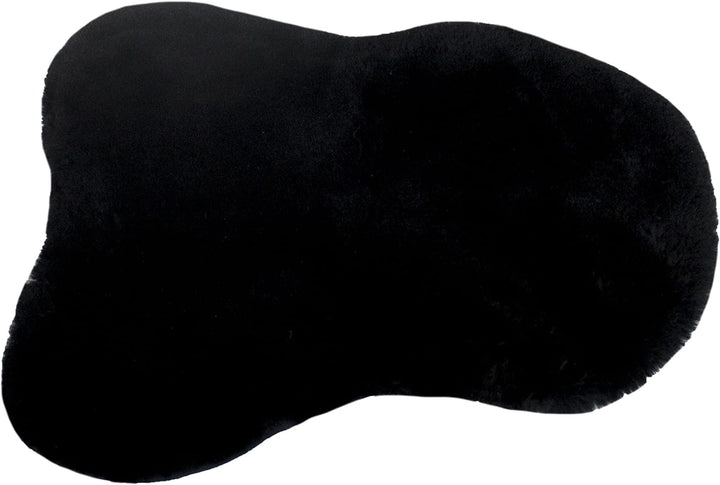 Engel Reitsport Lammfell Sattelsitzbezug englisch Farbe med. (Sabez 1) Schwarz M (45 cm Länge) (bis