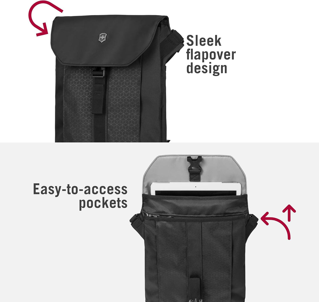 Victorinox Altmont Original Flapover Digital Bag, Tabletfach, Schultertasche, Umhängetasche, Damen H