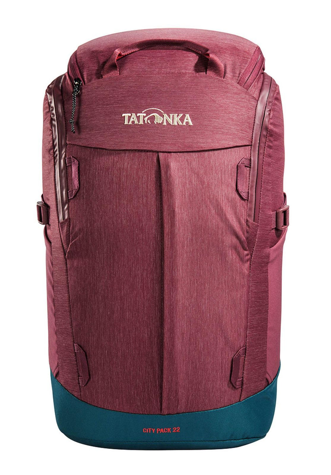 Tatonka Unisex City Pack 22 Daypack 22 Liter Bordeaux Red, 22 Liter Bordeaux Red