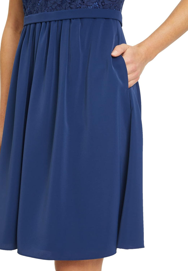 Vera Mont Damen Kleid 42 Festival Blue, 42 Festival Blue